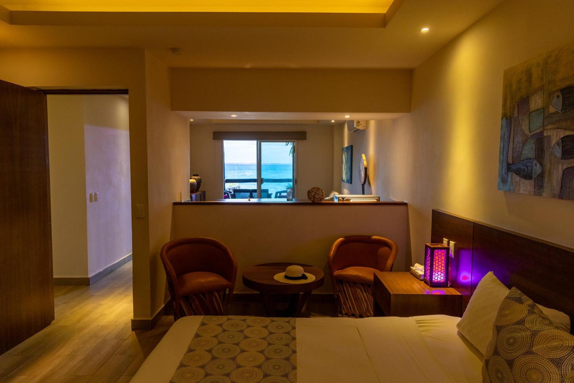 La Palma Beachfront Hotel Boutique - Self Check In Cancún Chambre photo
